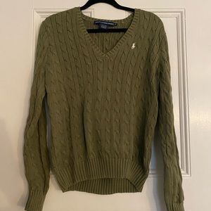 Green Ralph Lauren Sport Sweater!
